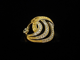 Златен дамски пръстен, 2.55гр. ,Бургас