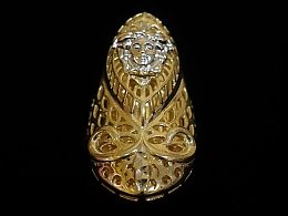 Златен дамски пръстен, 6.88гр. ,Бургас