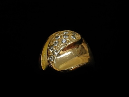 Златен дамски пръстен, 6.55гр. ,Поморие