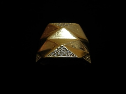 Златен дамски пръстен, 5.5гр. ,Бургас